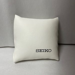 Seiko White Watch Pillow.